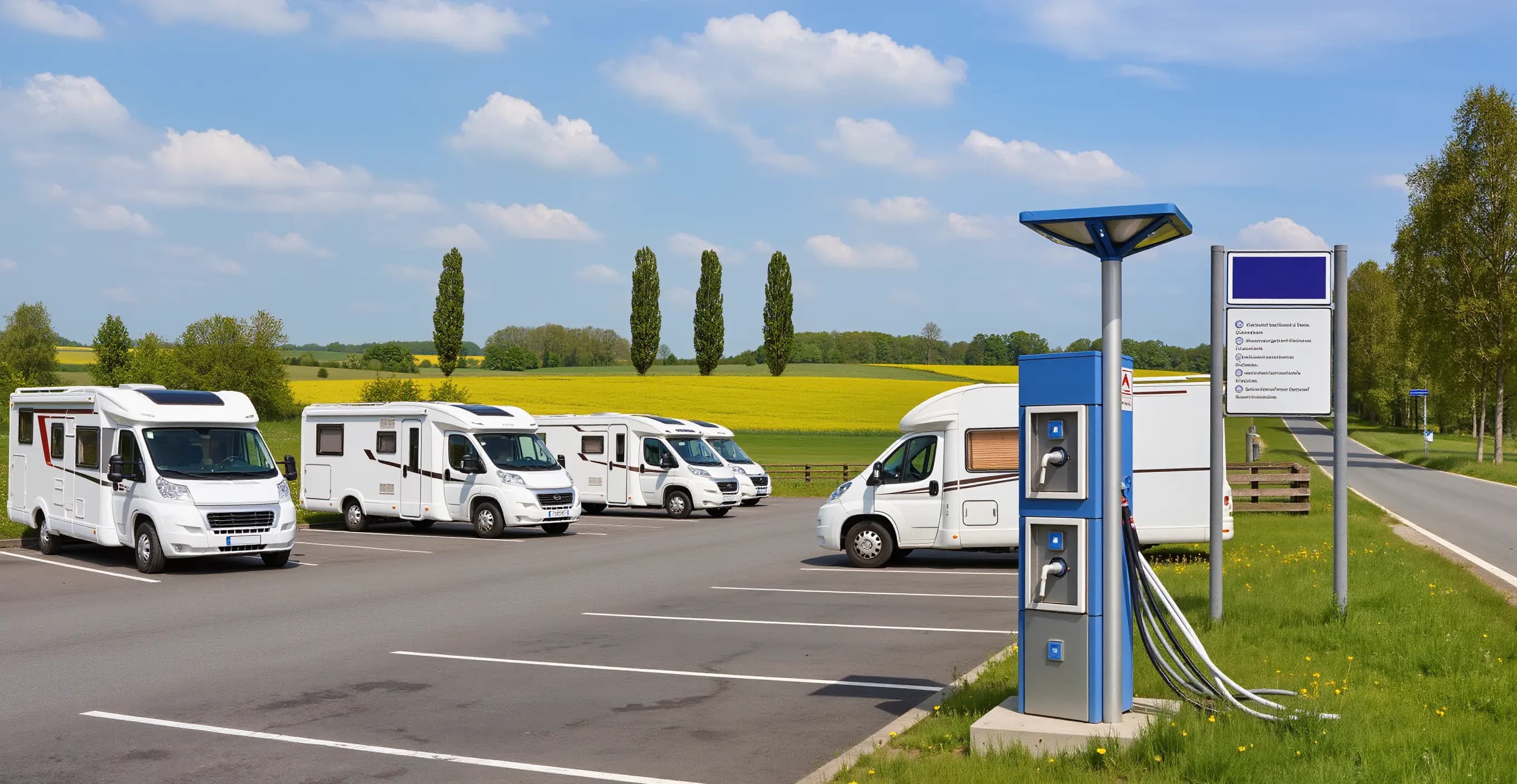 Aires de camping-car : comment les trouver et bien les utiliser ?