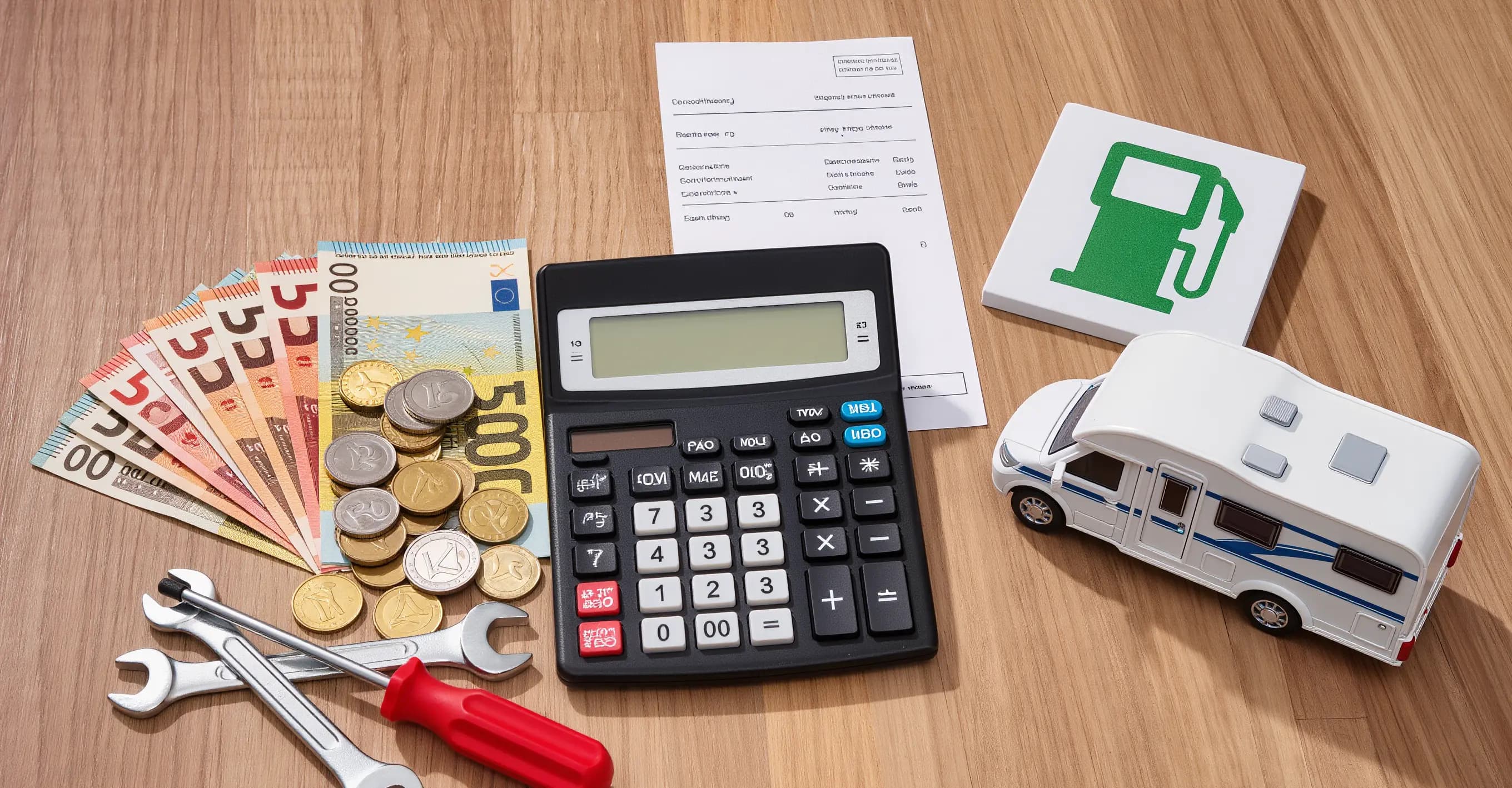 Le budget mensuel d'une vie en camping-car (calcul réel)