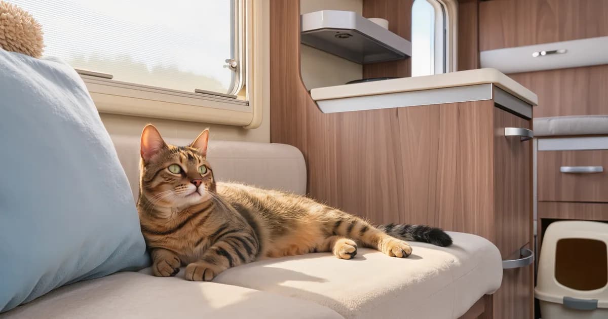 Les chats s'adaptent-ils bien à la vie en camping-car ?