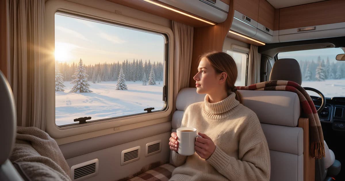 Comment chauffer un camping-car en hiver ?