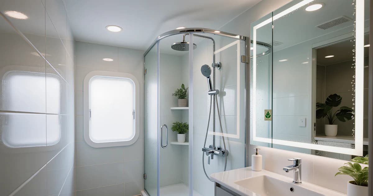 Douche en camping-car : astuces pour économiser l'eau