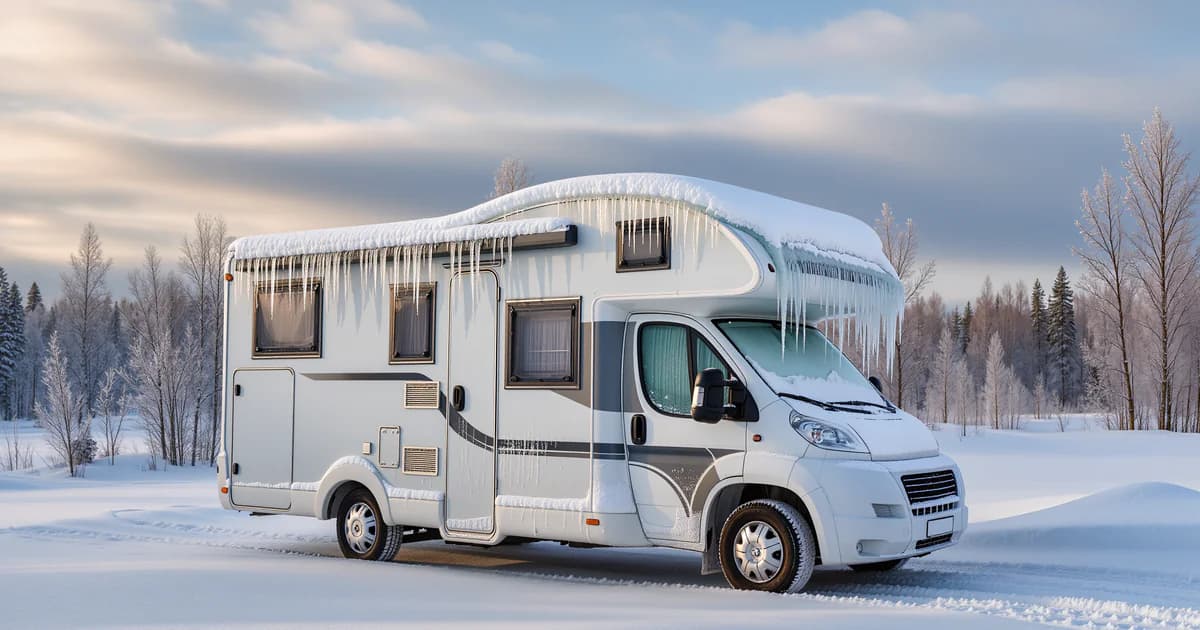 Est-il possible de laisser son camping-car dehors en hiver ?