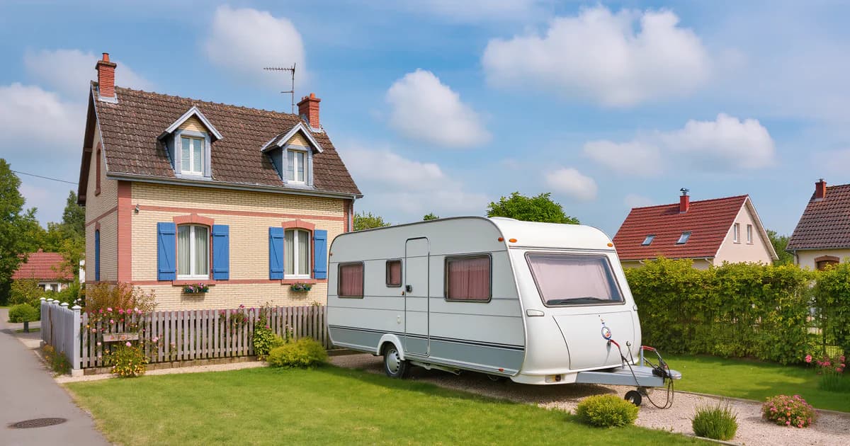Puis-je stationner mon camping-car dans mon jardin ?