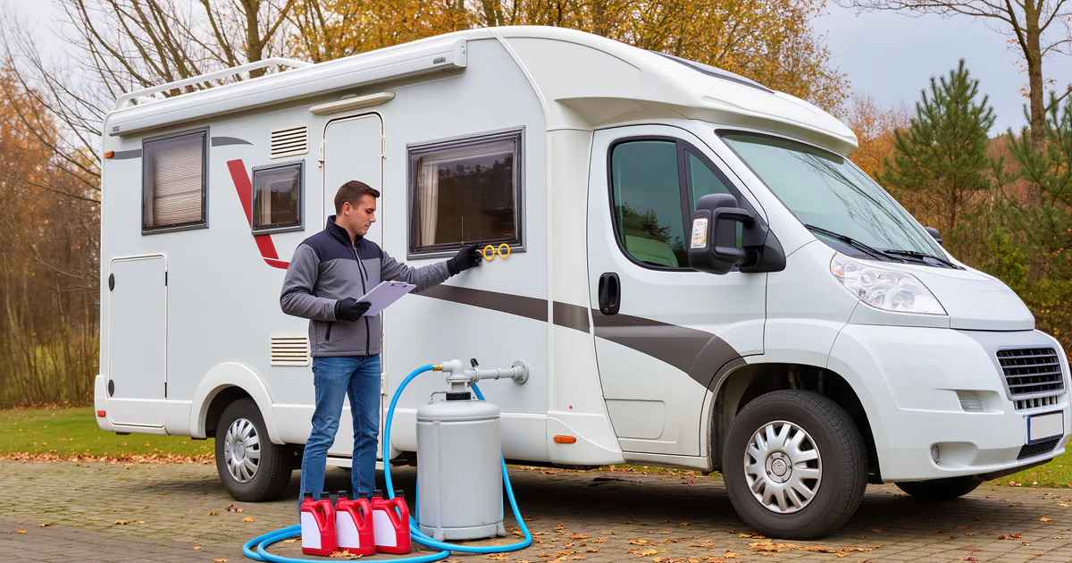 Combien de temps faut-il pour préparer un camping-car pour l'hiver ?